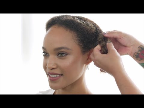 How to Use the LOC Method and Tea Tree Products to Create a Wash and Wear Style on Natural Hair