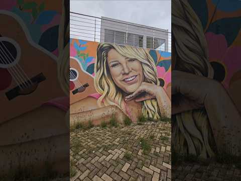 Mural da Marília Mendonça em Goiânia #marilia #sertanejo #musica #goiania #goias