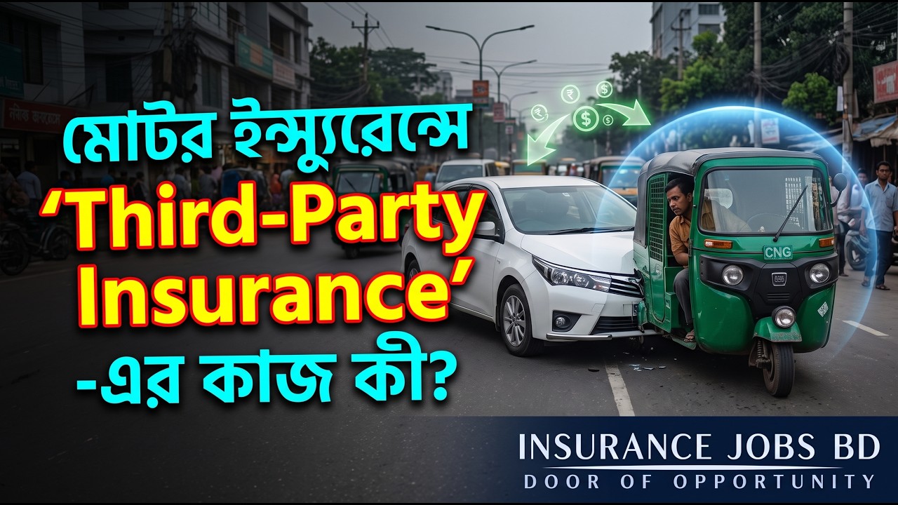 মোটর ইন্স্যুরেন্সে 'Third-Party Insurance'-এর কাজ কী?