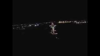 preview picture of video 'Landing at Sevilla LEZL. First Night VFR.'