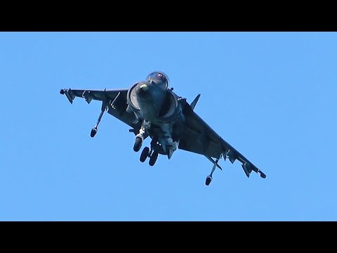 USMC AV-8B Harrier II Demonstration - Cleveland Airshow 2023
