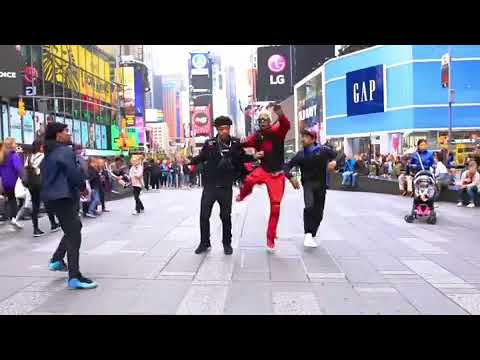 Luh Kel does a backflip