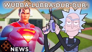 Fortnite Season 7 Battle Pass Includes Superman And Rick From Rick And Morty