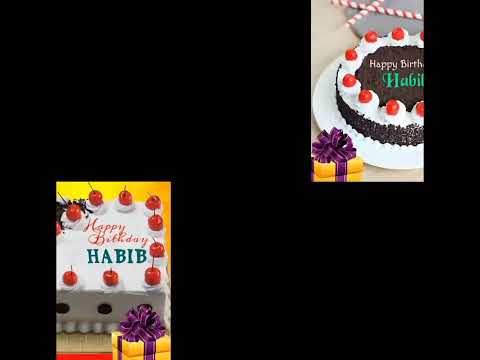 Happy birthday Habib 🎂