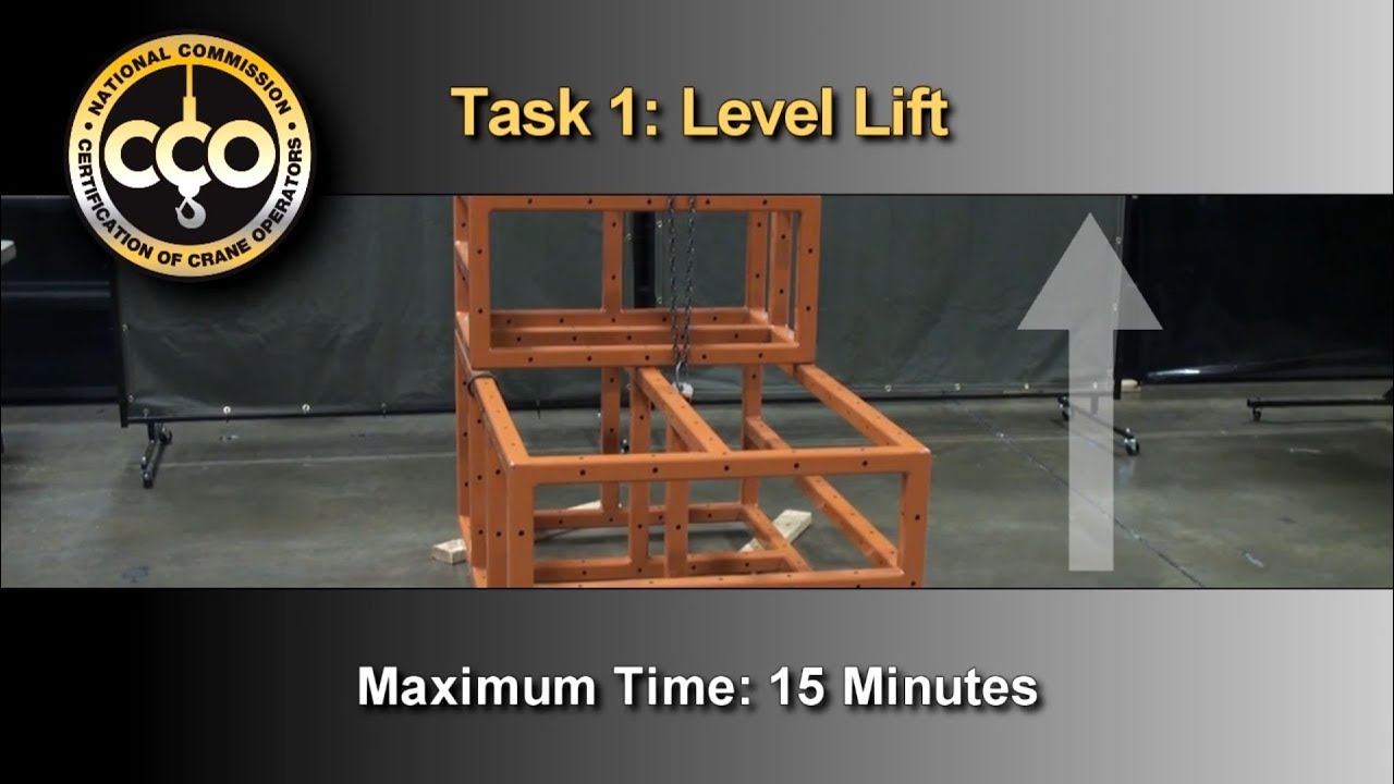 CCO Rigger Level 2 Candidate Video