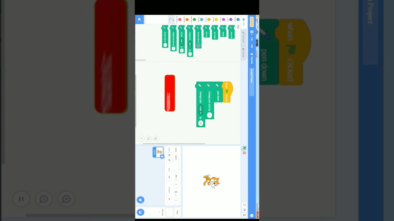 Drawing Using Pen In Scratch