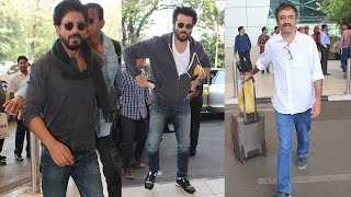 Shah Rukh Khan, Anil Kapoor And Others At Mumbai Airport!