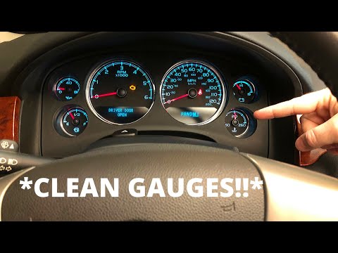 *How To Clean Your Car's Plastic GAUGES/INSTRUMENT CLUSTER!!*