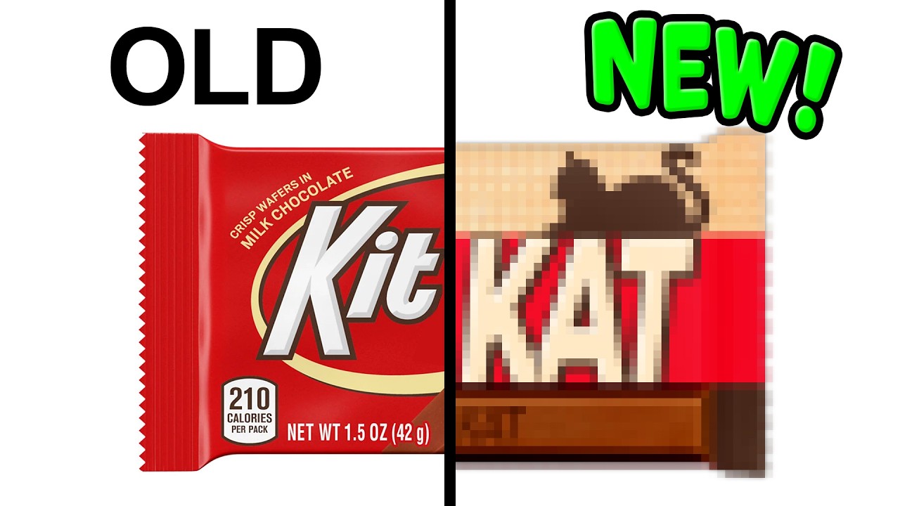 I Made Famous Candy Designs “Better” 🍫