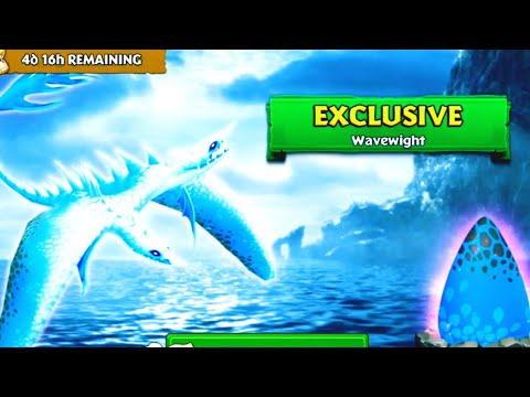 WAVEWIGHT Titan Mode Max Level 150 | Exclusive Seashocker | Dragons: Rise of Berk
