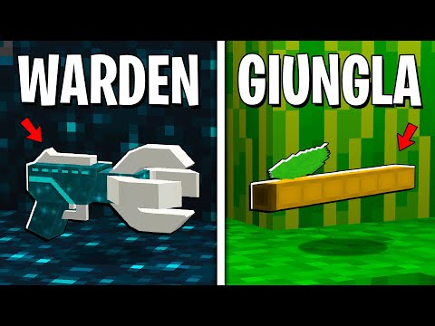 HO CRAFTATO LE ARMI DEI BIOMI SU MINECRAFT!