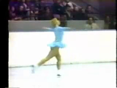 Karen Magnussen's Flying Sit Spin 1971 Worlds