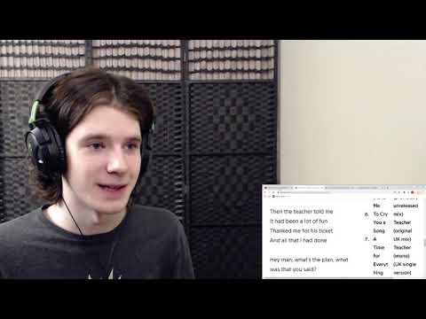 First listen to Jethro Tull - Teacher (REACTION)