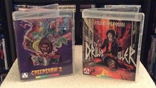 Creepshow 2 / The Driller Killer BLU RAY UNBOXING and Review