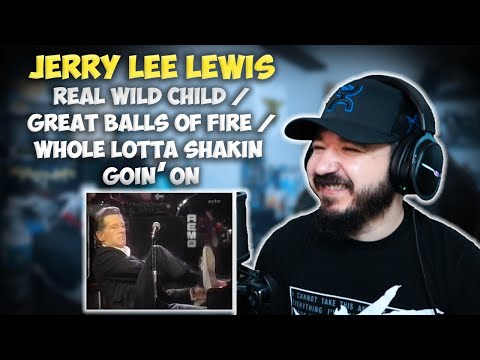 JERRY LEE LEWIS - Real Wild Child / Great Balls Of Fire / Whole Lotta Shakin Goin' On | REACTION