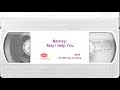 Barney May I Help You 1996 VHS