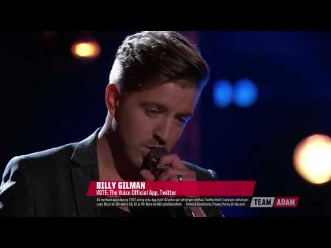 The Voice 2016 Billy Gilman   Live Playoffs Crying
