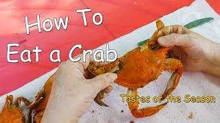 How to Eat a Whole Crab Using a Maryland Blue Crab Tastes of the Season 2019
