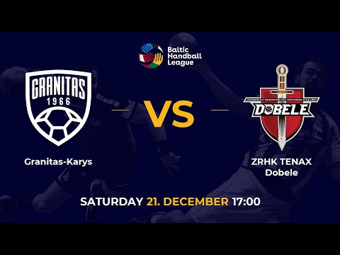BHL 24/25: Granitas-Karys - ZRHK TENAX Dobele