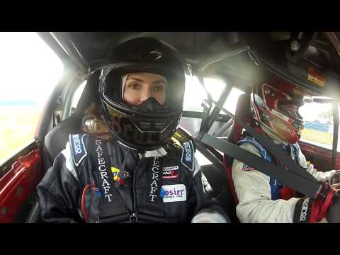 Charles Espenlaud takes Tonya Willaims for some hot laps around Sebring