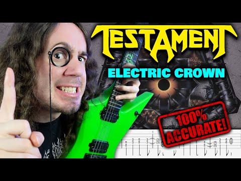 How To REALLY Play The ELECTRIC CROWN Solo (w/ Tabs!)