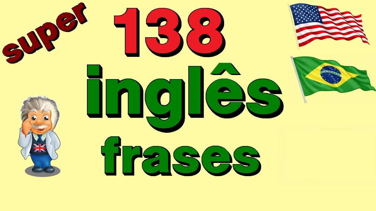 ✅ Aprenda 138 frases úteis em inglês para principiantes!