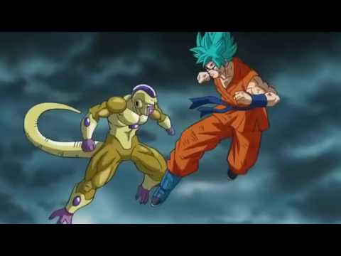 Goku Vs Golden Frieza Revival of F ( warning not full fight)
