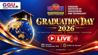 🎓 Godavari Global University Graduation Day 2026 | LIVE 🔴 | Celebrating Excellen