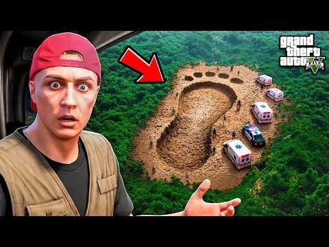Ich FINDE einen RIESEN FUßABDRUCK in GTA 5!