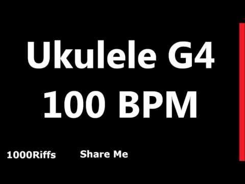 Ukulele Metronome G4 : 100 BPM