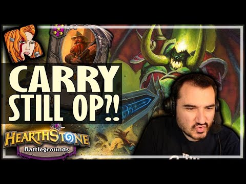 CARRYMASTER IS STRONGER THAN EVER?! - Hearthstone Battlegrounds