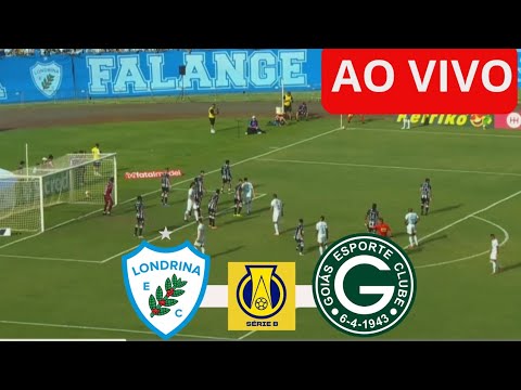 ONDE ASSISTIR LONDRINA X GOIÁS AO VIVO COM IMAGENS | BRASILEIRÃO SÉRIE B | JOGO DE HOJE 