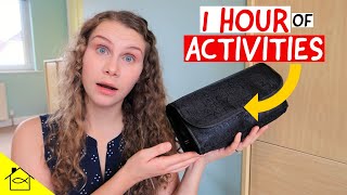 Toddler's Travel/Restaurant BUSY BAG Ideas | DIY Activity Kit for 3 Year Old