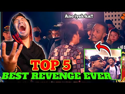 TOP 5 REVENGE EVER IN BATTLE RAP🔥🔥