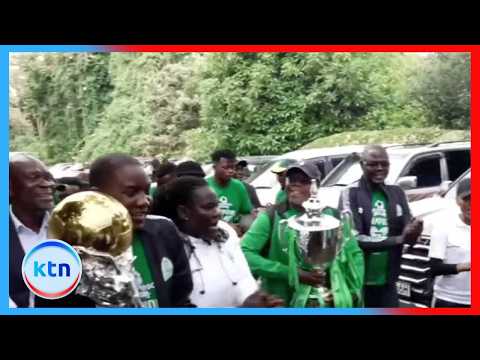 Gor Mahia Honor Late Raila Odinga With Emotional Trophy Presentation Visit