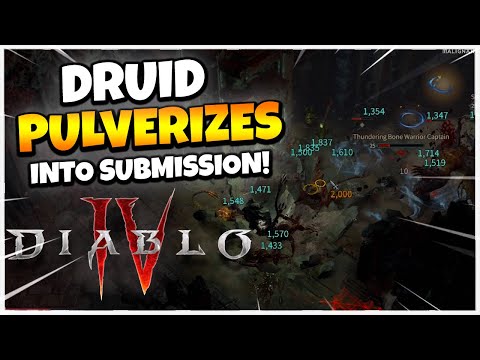 PULVERIZE ENEMIES INTO SUBMISSION with this WEREBEAR DRUID BUILD GUIDE IN DIALBO 4 Beta!