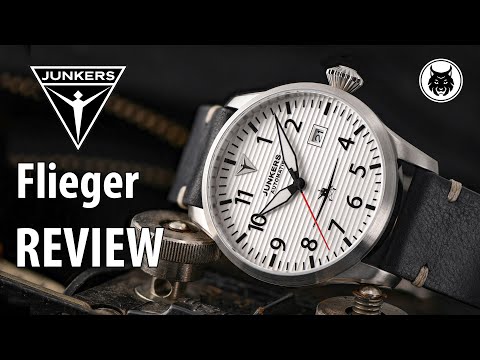Traumhafte Fliegeruhr - Junkers Flieger 9.58.01.03 Test & UNBOXING - 4K