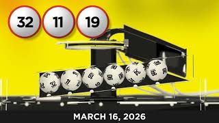 Maryland Lottery MultiMatch 03/16/2026
