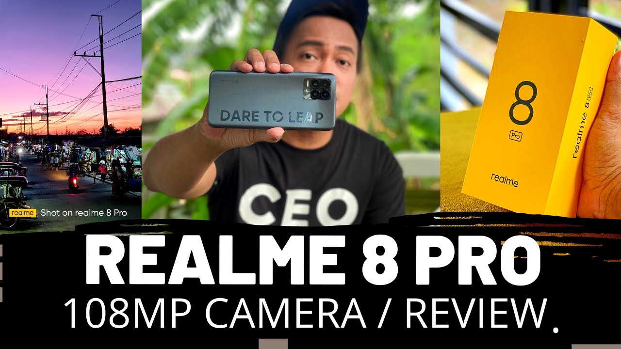 Speechless with the new Realme 8 PRO | 108MP Camera | Review
