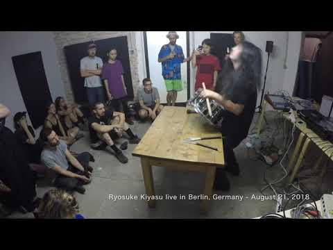 Ryosuke Kiyasu snare drum solo in Berlin,Germany Aug 21,2018