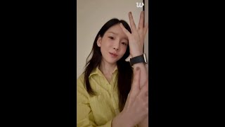 Taeyeon 태연 Weverse Live 250910 들어와봐요