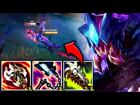 REKSAI TOP IS FAR MORE BROKEN THAN YOU THINK (CRAZY HIGH DMG) - S13 Reksai TOP Gameplay Guide