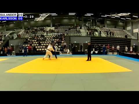 Finnish Judo Open 2018: M-90: SULANDER - KARLSSON