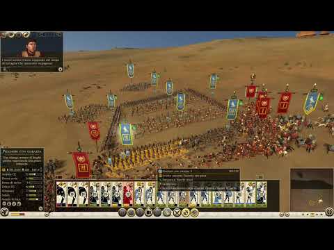 Rome Total War 2 - Campaign Battle - Egyptians VS Romans