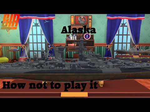 World of Warships-Alaska How not to play it
