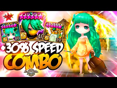 G2 Team with HIGH SPEED WIND SQUAD - Summoners War