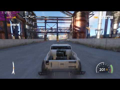 FlatOut 4: Total Insanity Walkthrough Part 48 - "Allstar: ICP Corrosive Liquids Storage Time Trial"