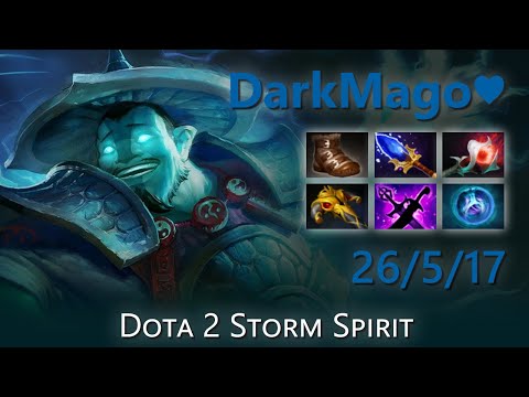"DarkMago♥" 26/5/17 | Dota 2 Storm Spirit highlights