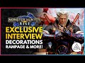 MH Rise | Exclusive Developer Interview - Decoration Crafting, Rampage Rewards, Special Armor & More
