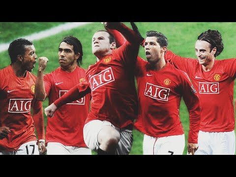 Manchester United - Road to Premier League Victory 08/09 | Cristiano Ronaldo Rooney Teves Berbatov